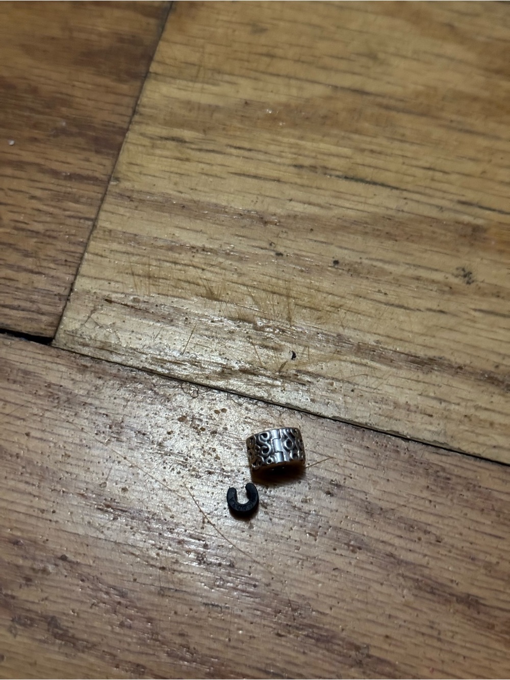 Pandora Sterling Silver Swirl Clip Charm